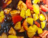 A picture of step 6 of My Chicken and Mango in Sweet 'n' Sour Sauce 😚.