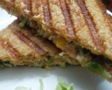A picture of step 6 of Grilled Brown Bread Cheesey and Spicy Mayonnaise Sandwich.
