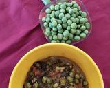 A picture of step 5 of Methi malai mutter.