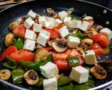 Foto del paso 4 de la receta: Caprese Con Champignone🍄 y Pimentón verde...!🌶️