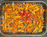 A picture of step 1 of Cajun Rice Dish.