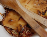 Foto del paso 4 de la receta: Patatas deluxe, con bacon, jamón y queso