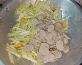 Foto langkah ke 3 dari resep Tumis Labu Siam Bakso.