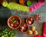 A picture of step 14 of Beetroot Carrot Kanji Vada.
