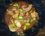 Foto langkah ke 4 dari resep Ayam Pete Bumbu Pedas Manis.