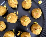 A picture of step 8 of Sweet Corn Laddu.