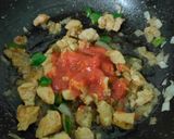 व्हाइट सॉस बेक्ड पास्ता चिकेन (White sauce baked pasta chicken recipe in hindi) रेसिपी चरण 3 फोटो