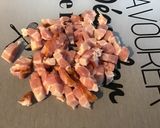 Une image de l'étape 5 de Tarte aux blettes,roquefort et lardons (pâte brisée aux épices méditerranéennes).