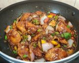 A picture of step 9 of Egg Manchurian.