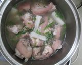 Hình bước làm 5 của món Giò heo hầm củ cải