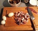 Gänsebrust mit Blaubeerkonfitüre überbacken Rezeptschritt 2 Foto