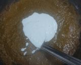 A picture of step 4 of Hadrabadi paneer.