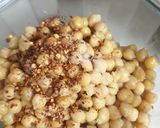A picture of step 2 of Mix Plate Chana Chaat.