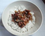 Foto langkah ke 4 dari resep Beef bowl (Gyudon) halal.
