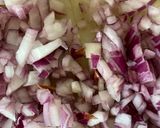 A picture of step 1 of Afghani style Omelette.