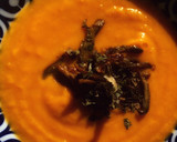 Foto del paso 6 de la receta: Crema de calabaza con setas