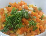 A picture of step 1 of Simple Russian Salad.