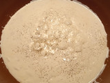 Ñoquis en salsa de cuatro quesos con nueces