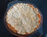 A picture of step 6 of Kunafa(arabicsweet)😋😋.