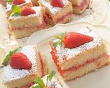 Foto del passaggio 6 della ricetta 🍓Mattoncini con crema di fragole