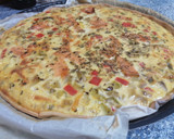 Foto del paso 7 de la receta: Quiche de verduras y salmón