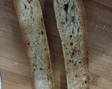 Foto del paso 1 de la receta: Flauta con Oli de Raig y jamón ibérico 😋😋