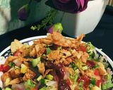 A picture of step 4 of Chatpati chaat.