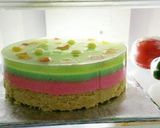 Foto langkah ke 11 dari resep Fruit Pudding Cake (puding busa).