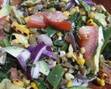 A picture of step 4 of Grilled Corn and Nopal Salad.