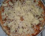 Pizza Smoked Beef ala Dina / Tanpa Ulen langkah memasak 9 foto