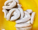 Hình bước làm 1 của món Lòng Non Xào Cải Chua