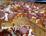 Foto del paso 5 de la receta: Pizza de pollo sin harina