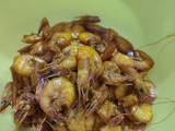 Udang kunyit baput