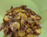 Foto langkah ke 3 dari resep Udang kunyit baput.