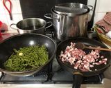 Foto del passaggio 2 della ricetta Sedanini alla crema di asparagi