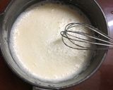 A picture of step 1 of Mishti Doi.