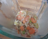 Foto del paso 4 de la receta: Lomo de cerdo con salsa/crema de zanahorias y puerros