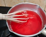 Foto langkah ke 1 dari resep Es Semangka Agar Agar Roti.