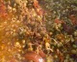 A picture of step 3 of Moong Sprouts Chaat.