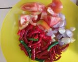Foto langkah ke 2 dari resep Telur puyuh balado tahu.