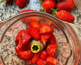 Une image de l'étape 6 de 🍓Panna cotta 🌱☘️fraises 🍓.