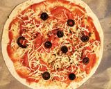 Une image de l'étape 3 de Pizza-wrap version Margherita.