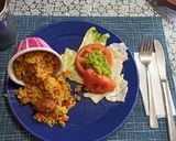 Foto del paso 1 de la receta: Cascada de arroz con chorizos