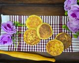 صورة لخطوة 5 من وصفة حرشة (خبز السميد المغربي) 🇲🇦 Harcha (Moroccan Semolina Bread