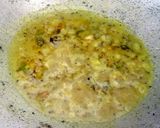 A picture of step 4 of Upma with dahi handi.