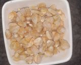 A picture of step 1 of Steamed Masala cheesy and salty sweet corn recipes.