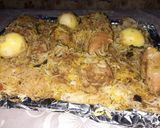 A picture of step 7 of Shehanshahi Biryani.