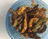 ભીંડા નું ક્રિસ્પી શાક (Crispy Bhindi Sabji Recipe In Gujarati) રેસીપી સ્ટેપ2ફોટો