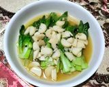 Foto langkah ke 4 dari resep Kailan Cah Bakso Ikan.