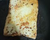 A picture of step 2 of No egg french toast.